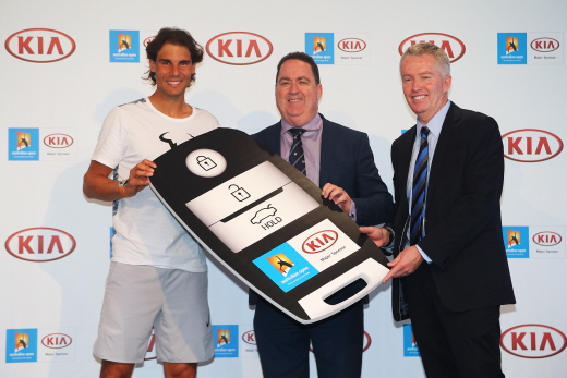 기아차, 호주오픈 테니스대회에 공식차 지원