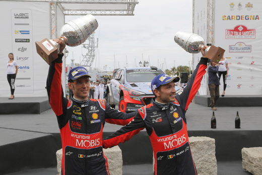 현대차, 2016 WRC 이탈리아전 개인 부문 우승