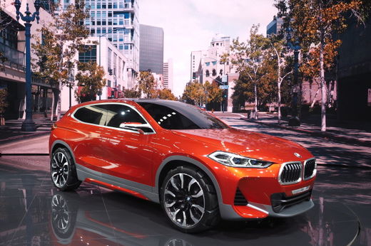 [모터쇼]BMW, 디자인 차별화한 X2 컨셉트