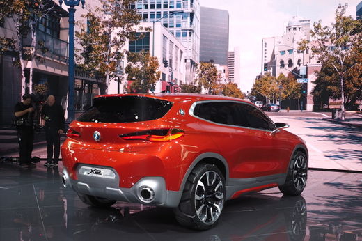 [모터쇼]BMW, 디자인 차별화한 X2 컨셉트